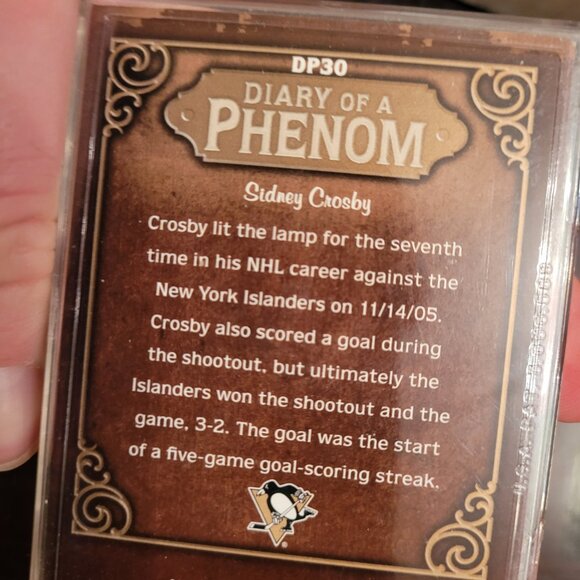 2005-06 Sidney Crosby Diary of a phenom Complete Set 1-30 Rookie Pittsburgh - Picture 2 of 2